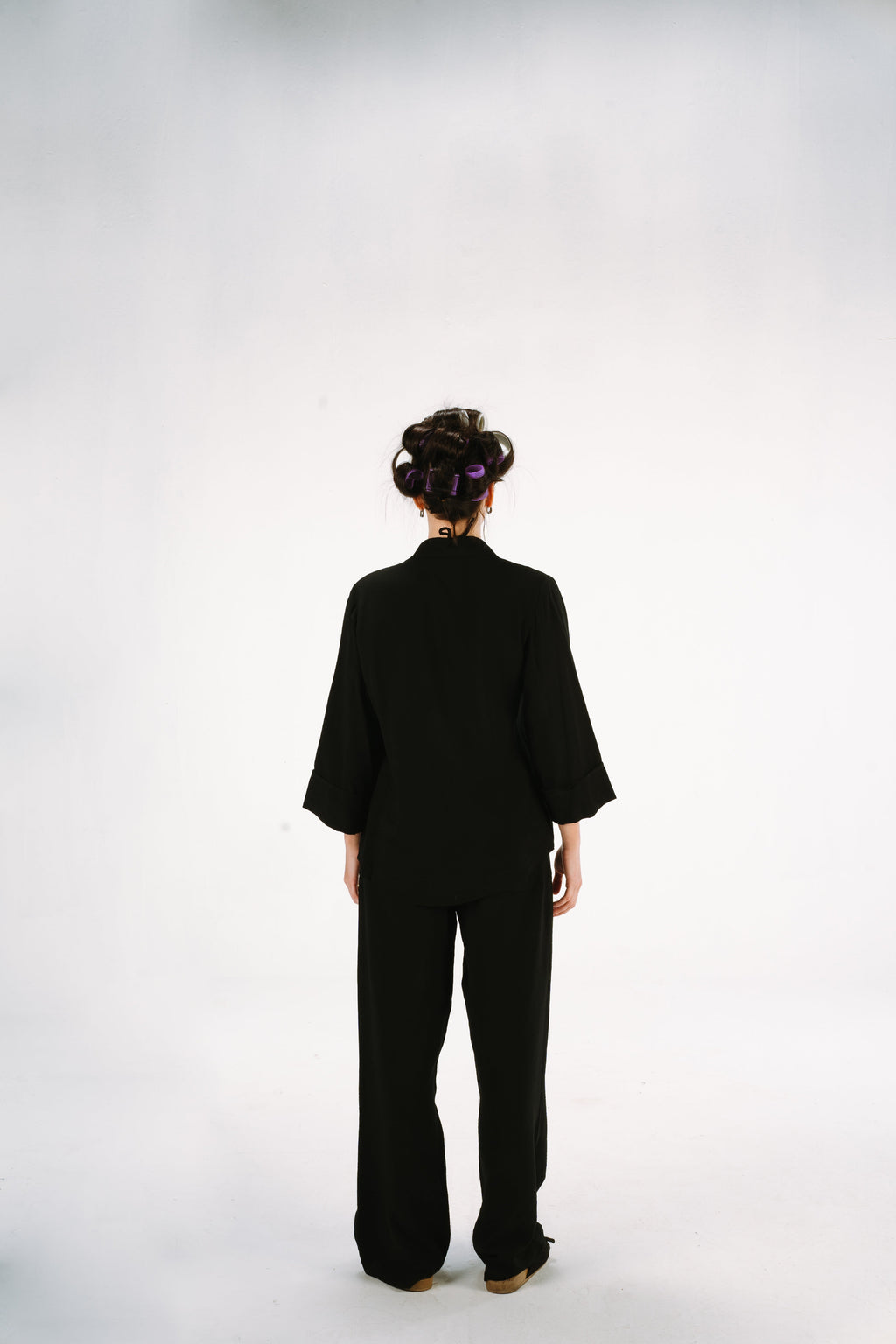 Black Linen Set