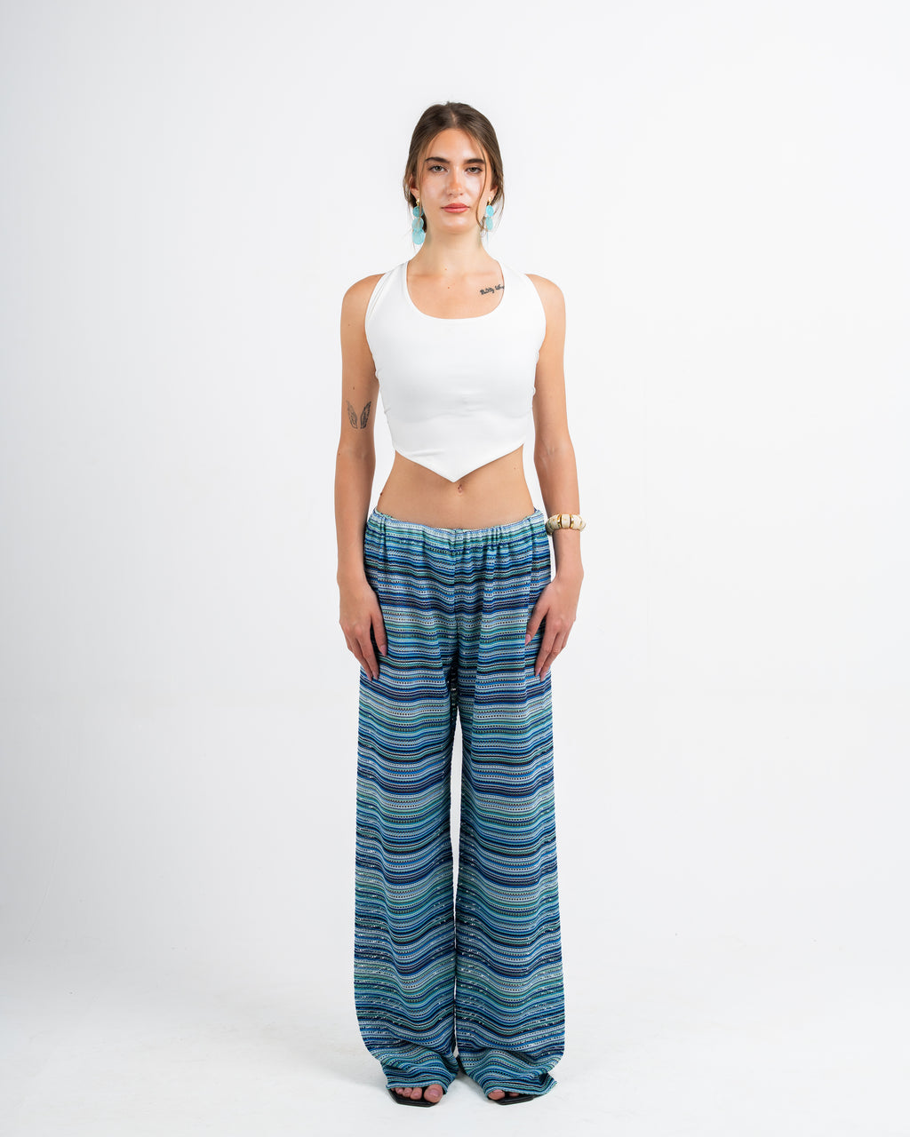 Santorini Stripe pants