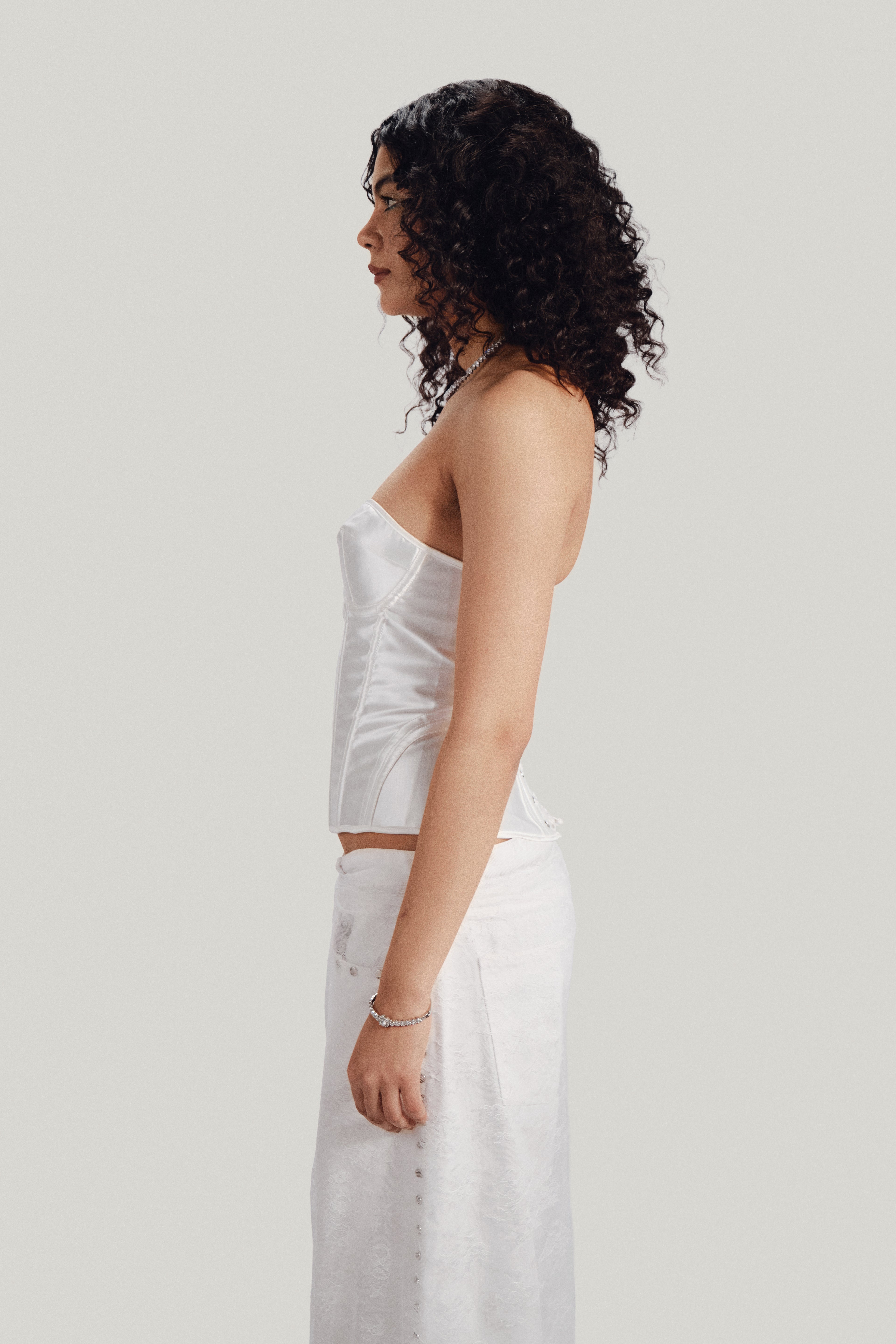 Bridal White Corset