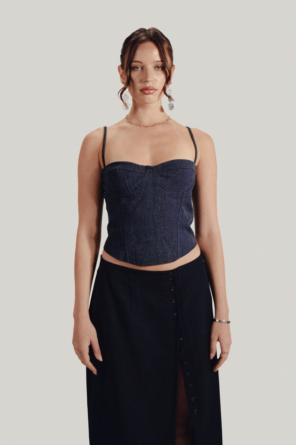 Navy Corset