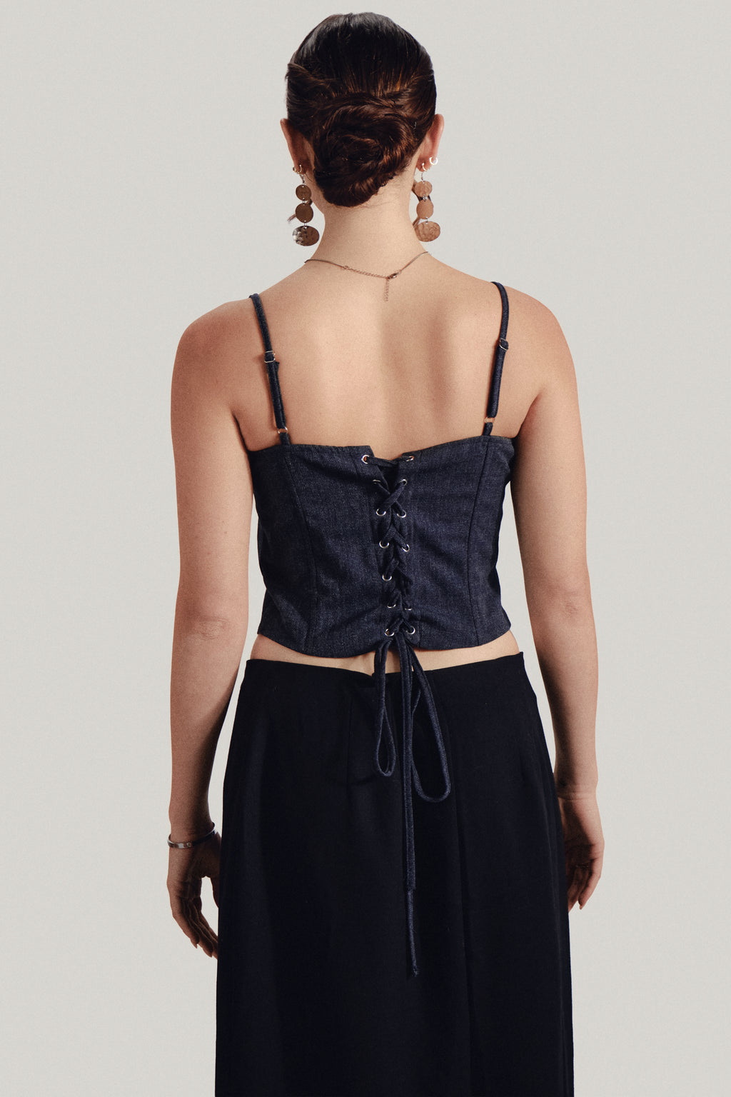 Navy Corset