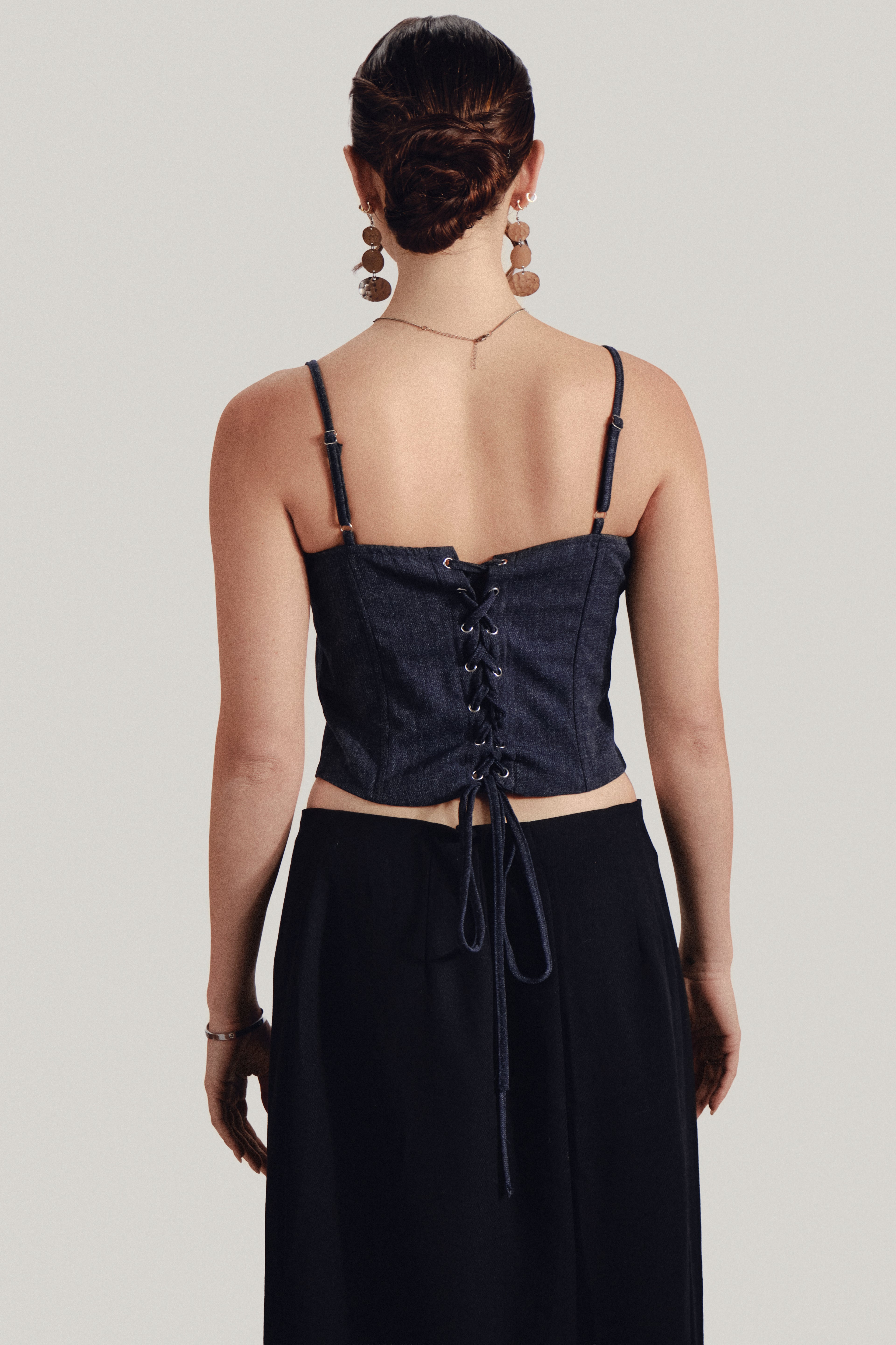 Navy Corset