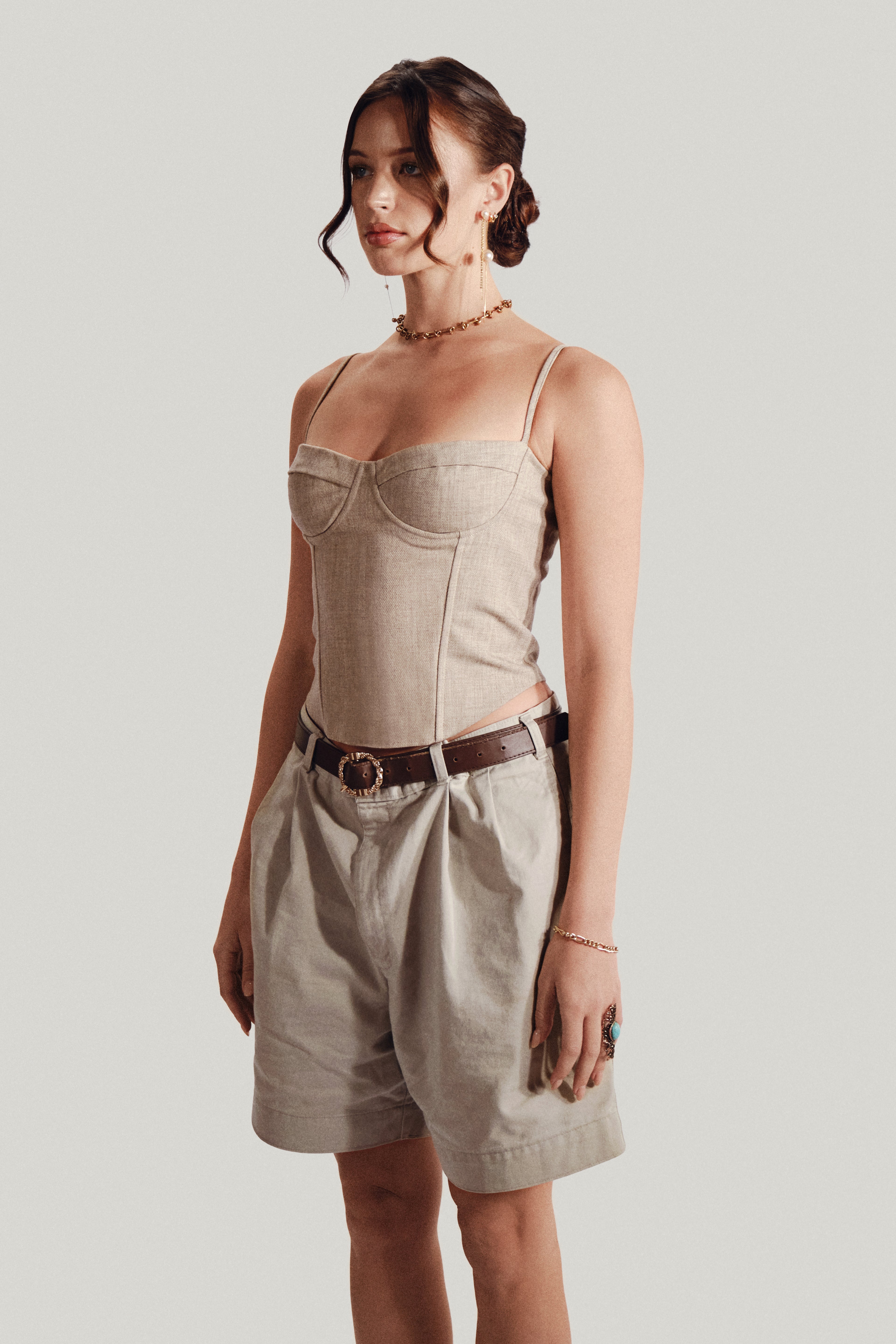 Beige Corset