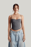 Grey Corset